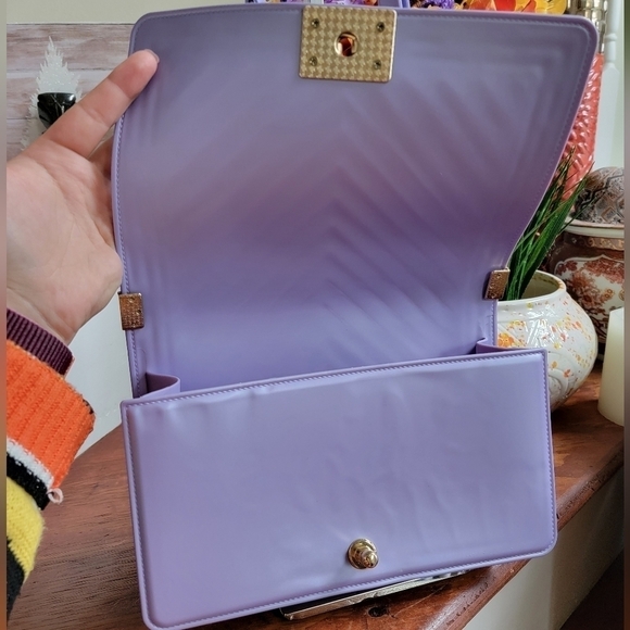 Lavender Jelly Shoulder Bag/Crossbody PVC - Picture 11 of 11